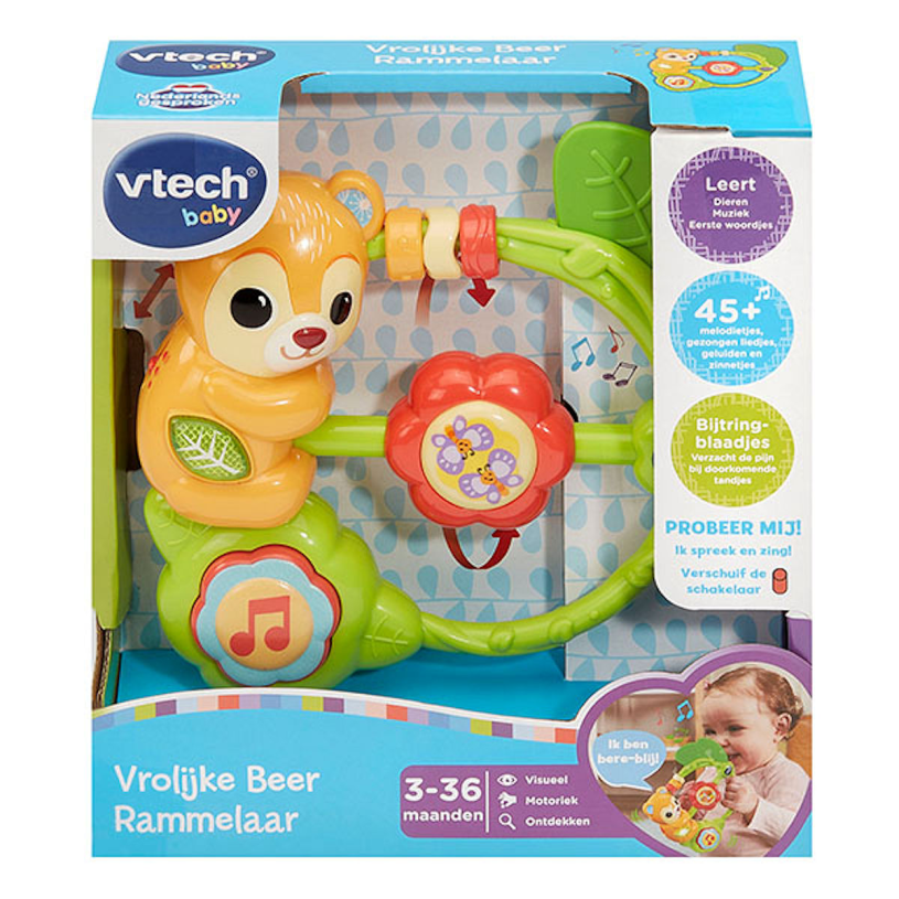 Vtech Vrolijke Beer Rammelaar