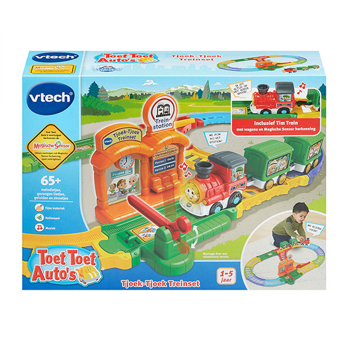 Vtech Toet Toet Auto's Tjoek-Tjoek Treinset (incl. Tim Trein