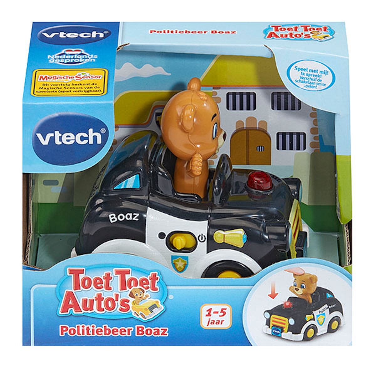 Vtech Toet Toet Auto Politiebeer Boaz