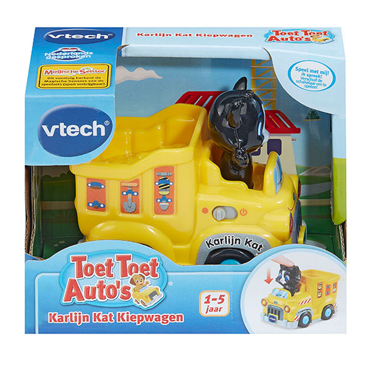 Vtech Toet Toet Auto Karlijn Kat Kiepwagen