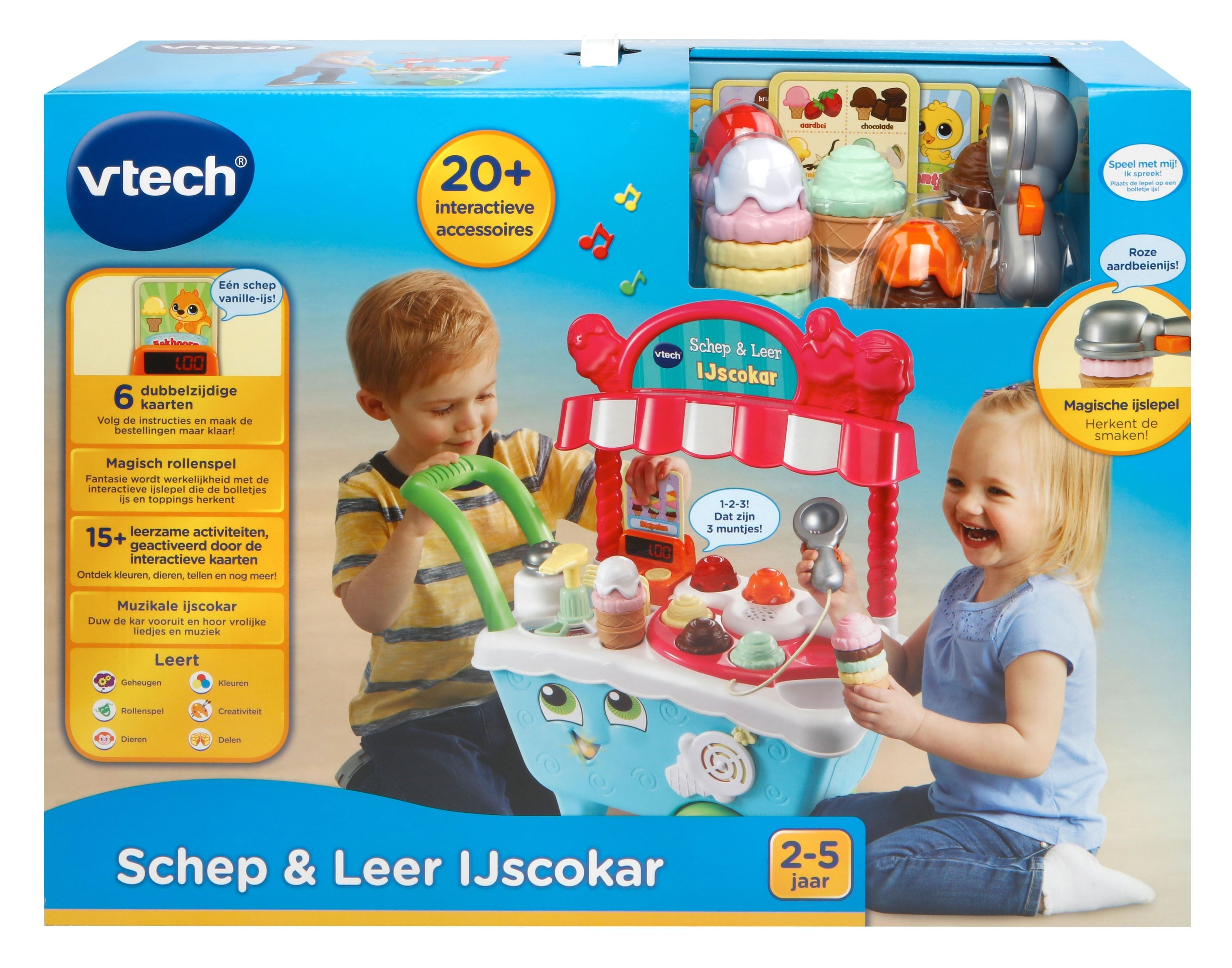 Vtech Schep en Leer IJscokar
