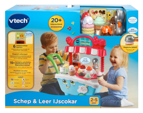 Vtech Schep en Leer IJscokar