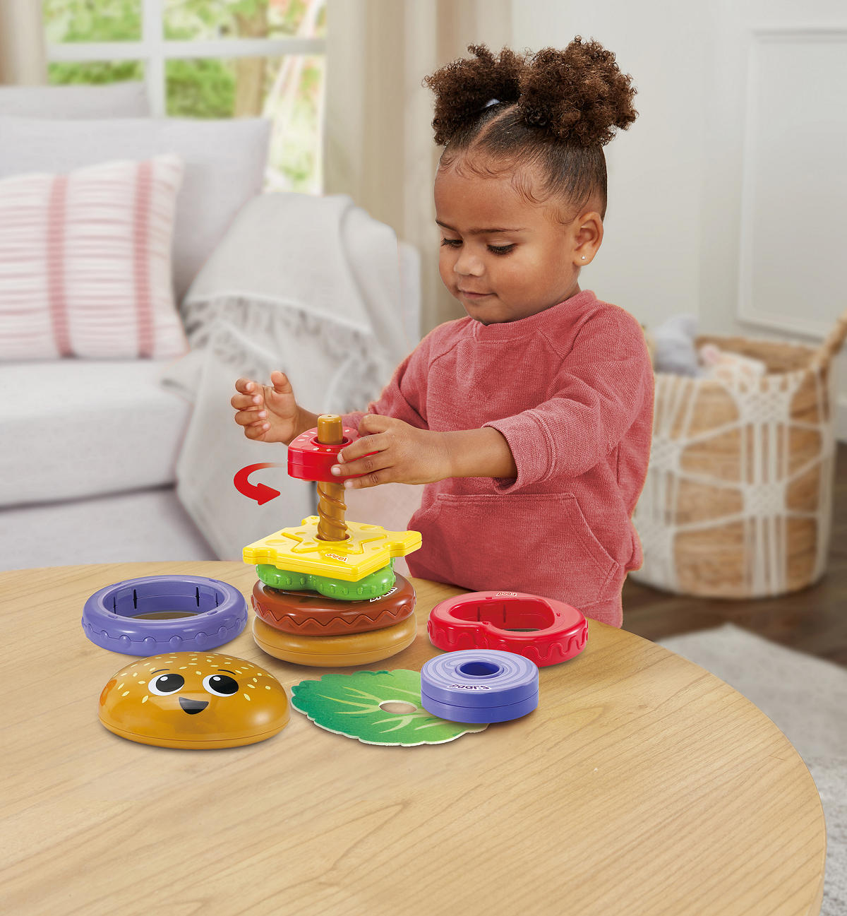Vtech Stapel & Draai Hamburger