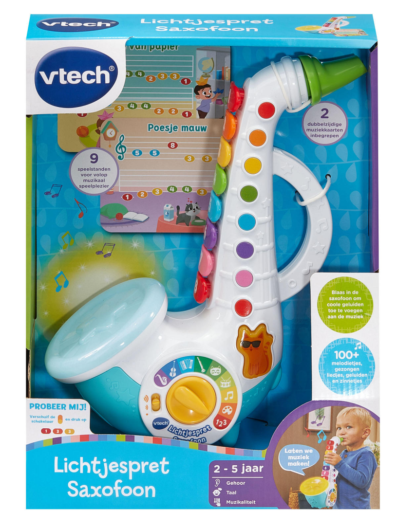 Vtech Lichtjespret Saxofoon