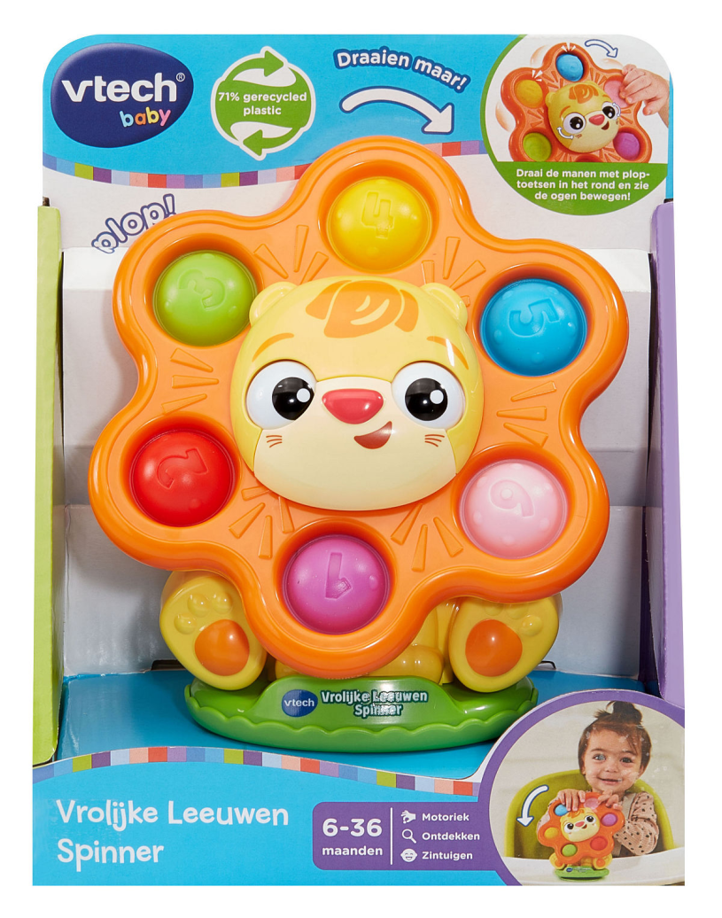 Vtech Vrolijke Leeuwen Spinner