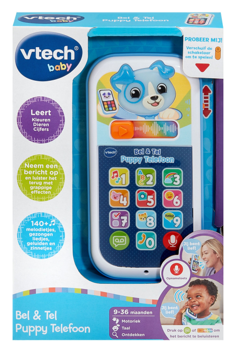 Vtech Bel & Leer Puppytelefoon