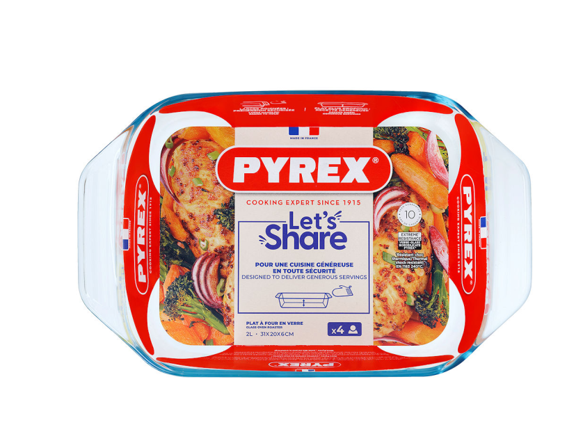 Pyrex Optimum ovenschaal 31x20x6cm 2,1L