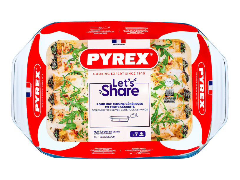 Pyrex Optimum ovenschaal 39x28x7cm 3,8L