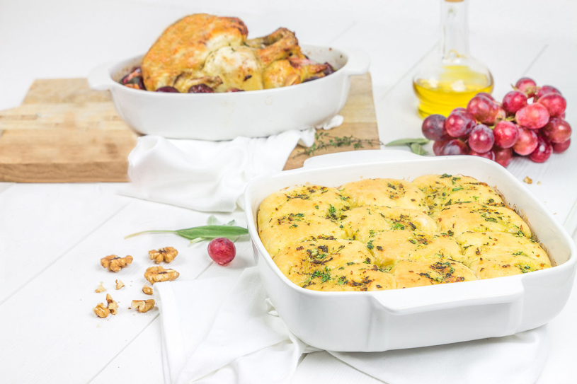 Pyrex Signature ovenschaal keramiek wit 22x22cm