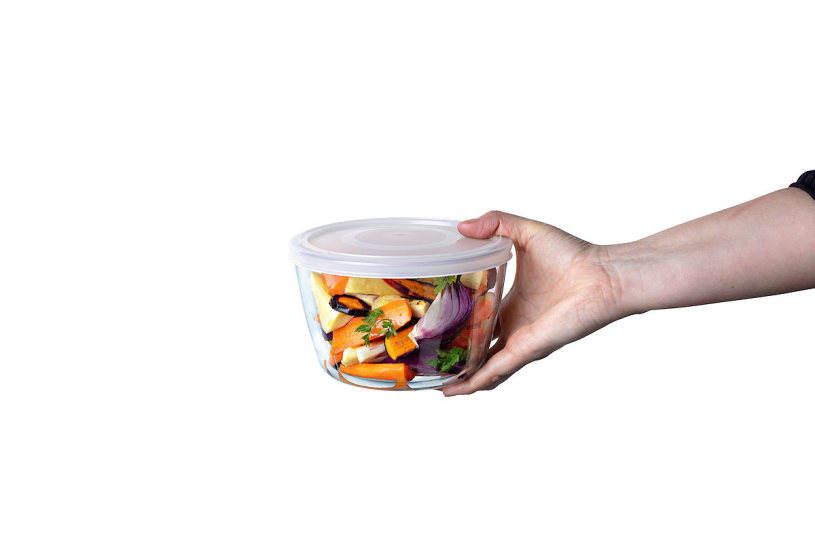 Pyrex Cook & Store Ronde schaal met deksel 12x6 cm