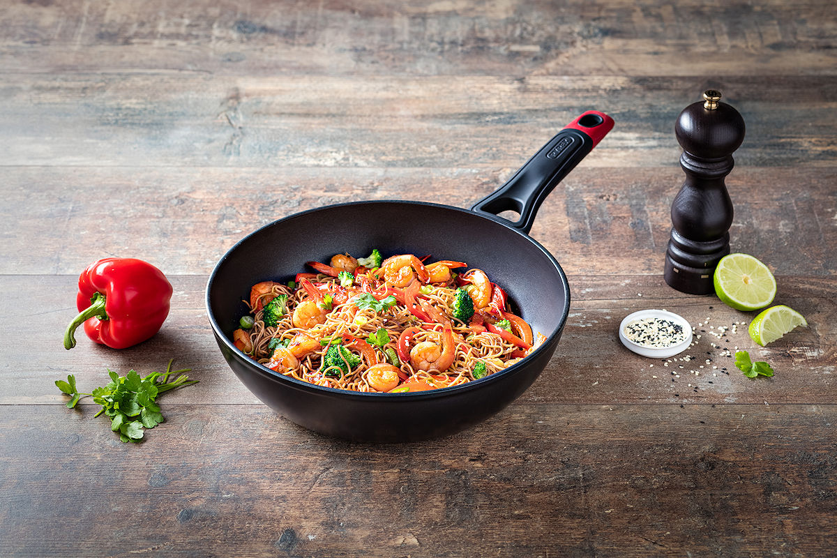 Pyrex Optima+ Induction Wok 28cm