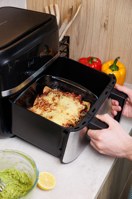 Pyrex Airfryer ovenschaal vierkant 25x22x7cm 2.2L