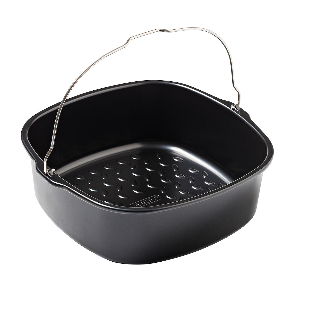 Pyrex Airfryer ovenschaal metaal vierkant 22x21x7,5cm 1,9L