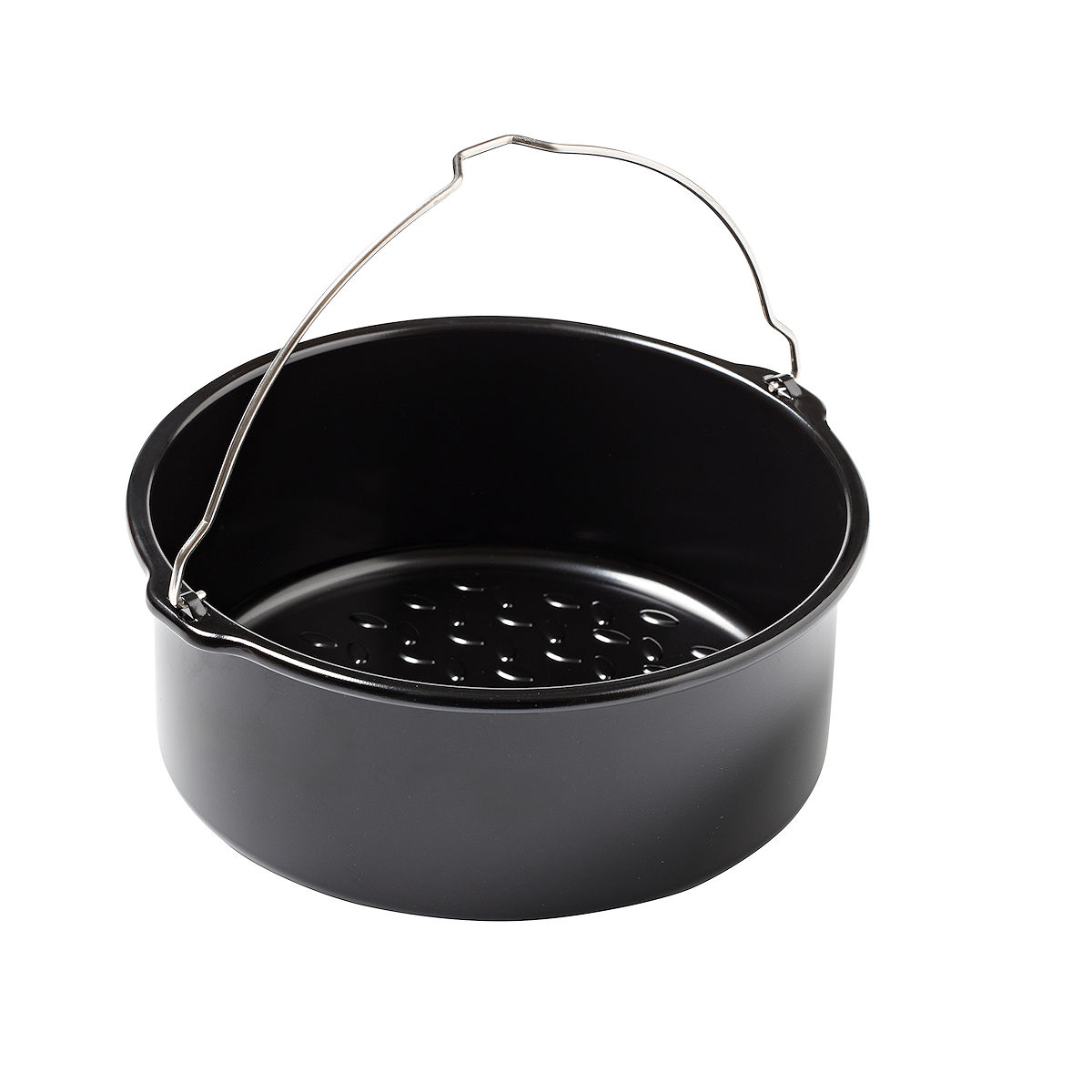 Pyrex Airfryer ovenschaal metaal rond 20x19x7.5cm 1.6L