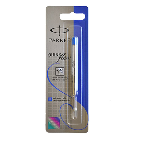 Parker balpen vulling blauw fijn