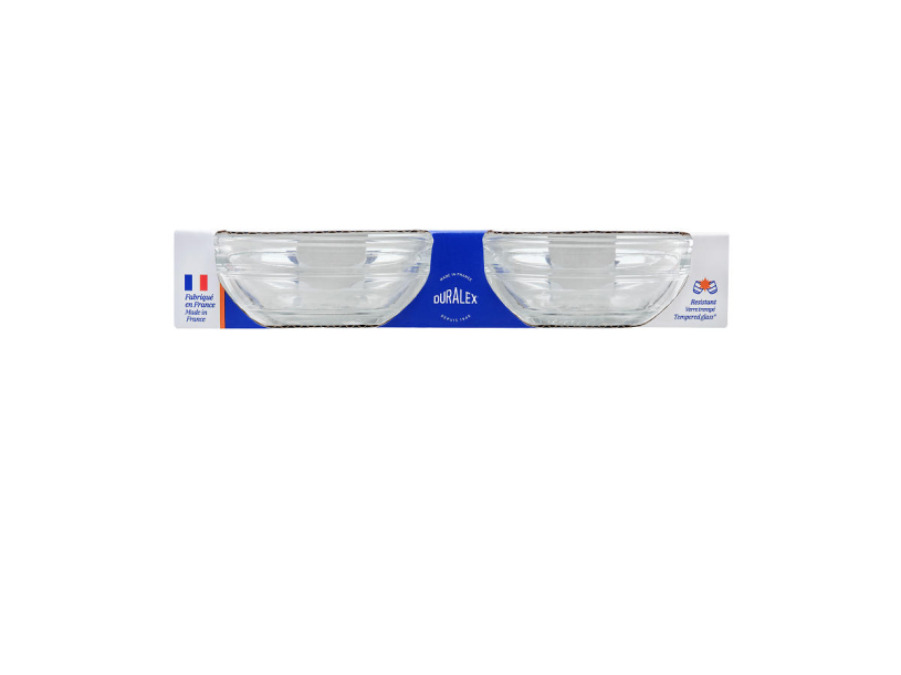 Duralex Schaal glas 6cm - 4 stuks