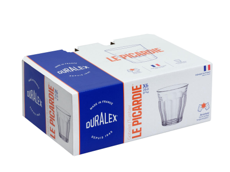 Duralex Picardie glas 25cl - 6 stuks