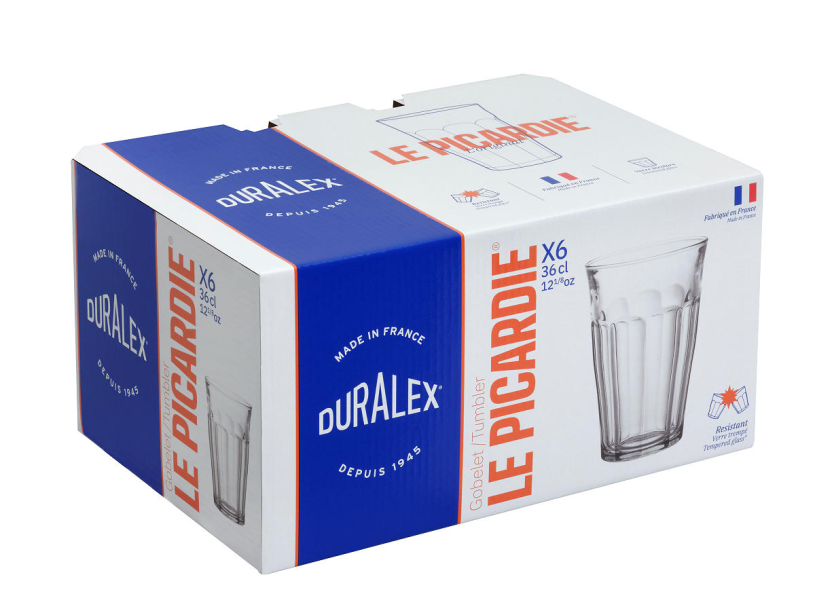 Duralex Picardie glas 36cl - 6 stuks