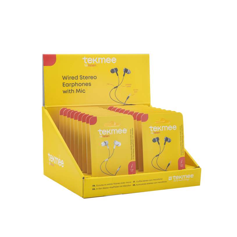 Tekmee oortelefoon met microfoon