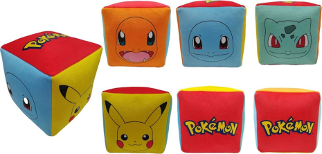 Pokemon Kubus kussen 25x25cm