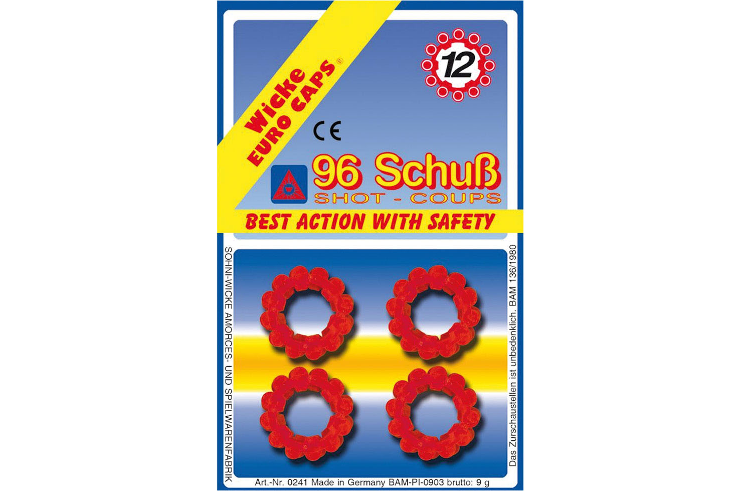 Wicke Ring 12 schots 8 ringen op kaart