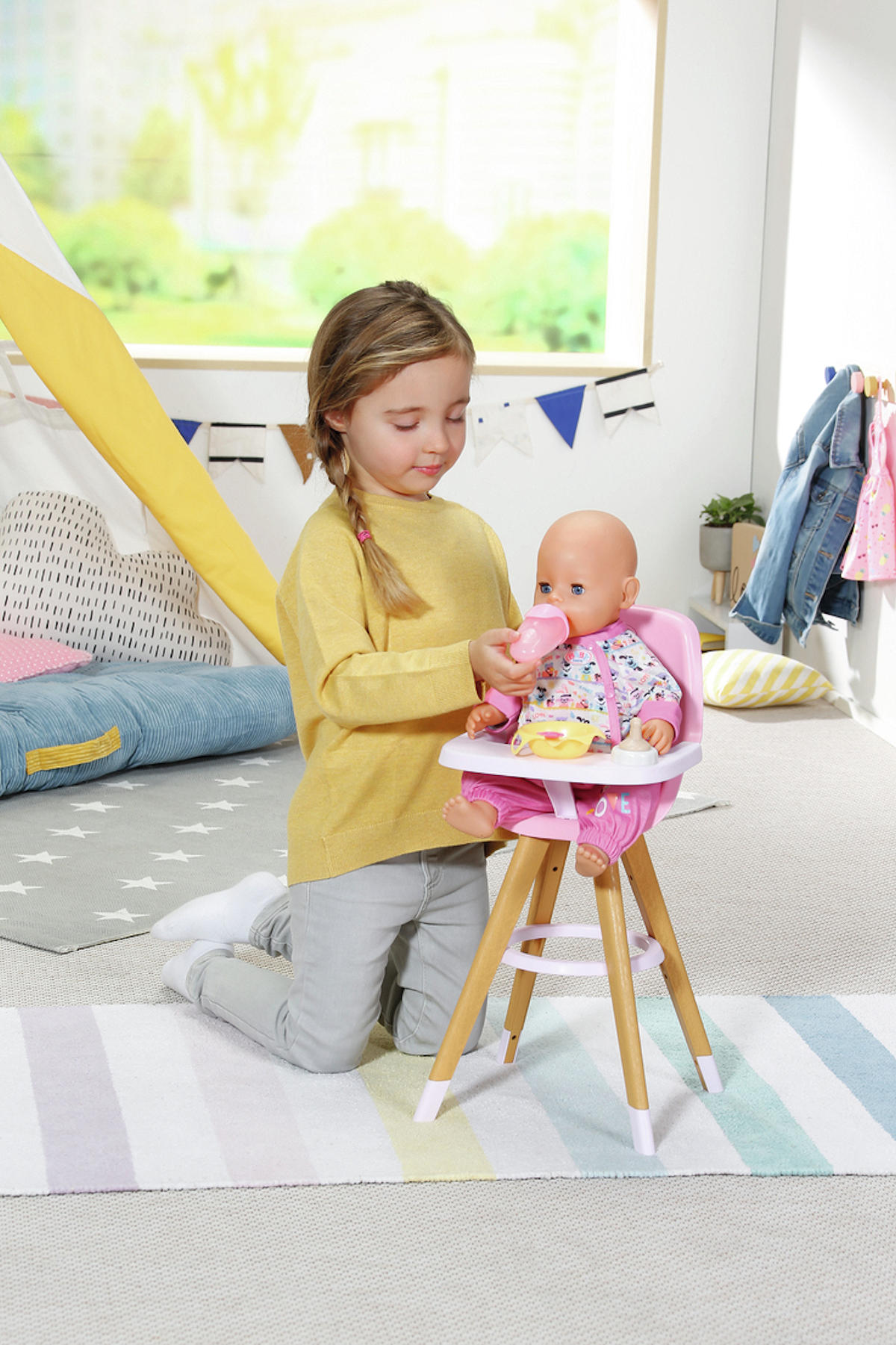 BABY born Hoge kinderstoel