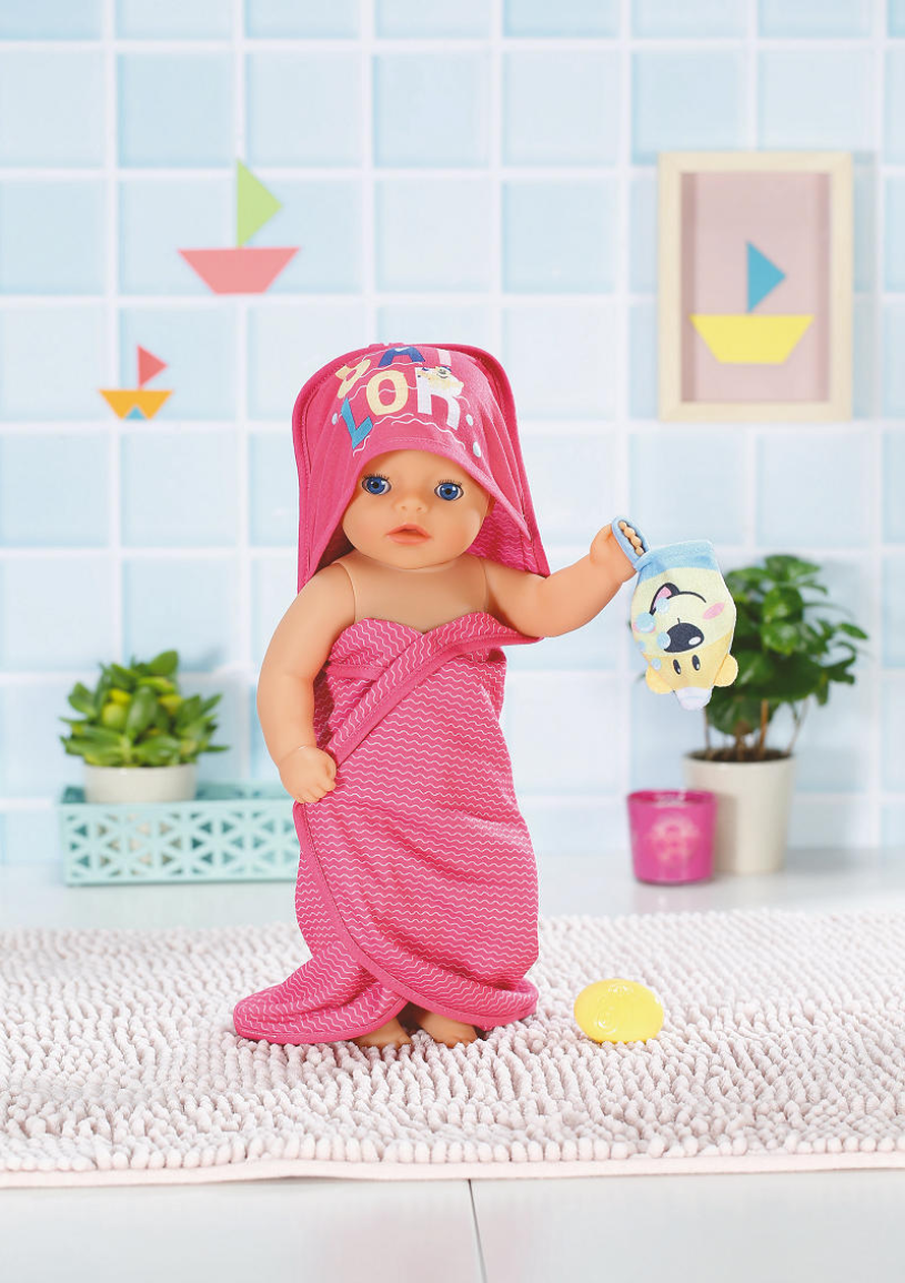 BABY born Bath Handdoek met capuchon-set