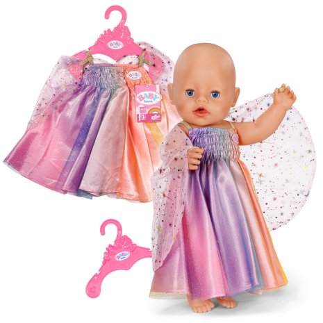 BABY born Regenboogjurk 43cm