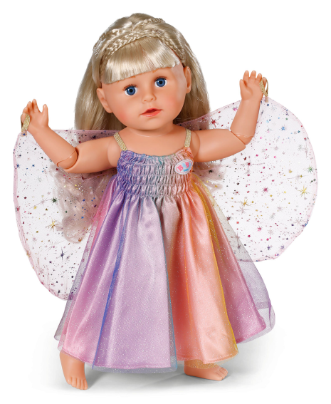 BABY born Regenboogjurk 43cm