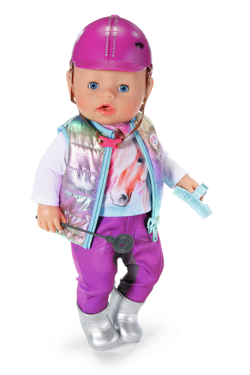 BABY born Deluxe Paardrij-outfit 43cm