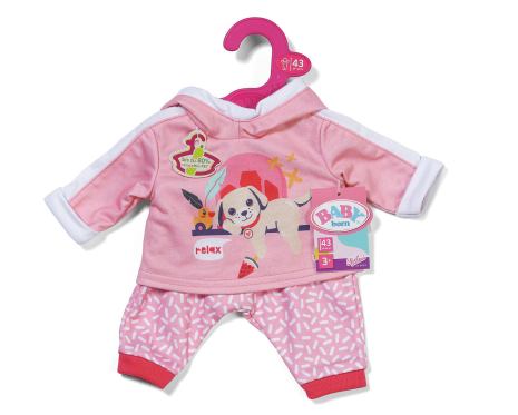 BABY born Joggingpak Roze 43cm