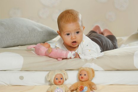 BABY born voor baby’s Cutie, 3 uitvoeringen 18cm