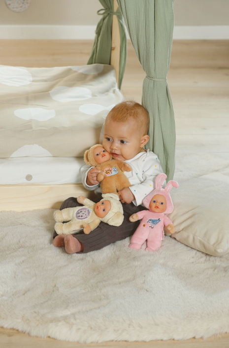 BABY born voor baby’s Cutie, 3 uitvoeringen 18cm