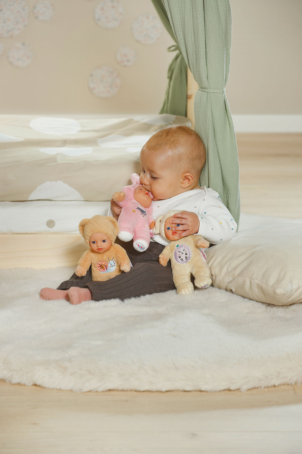 BABY born voor baby’s Cutie, 3 uitvoeringen 18cm