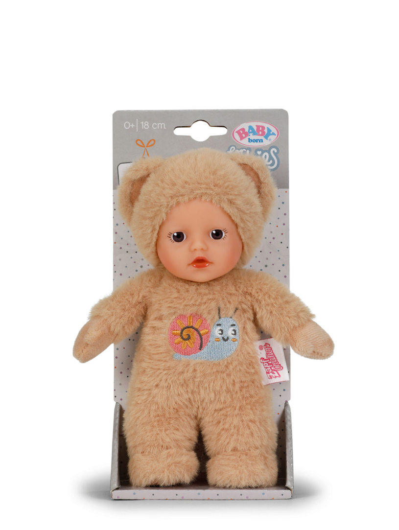 BABY born voor baby’s Cutie, 3 uitvoeringen 18cm