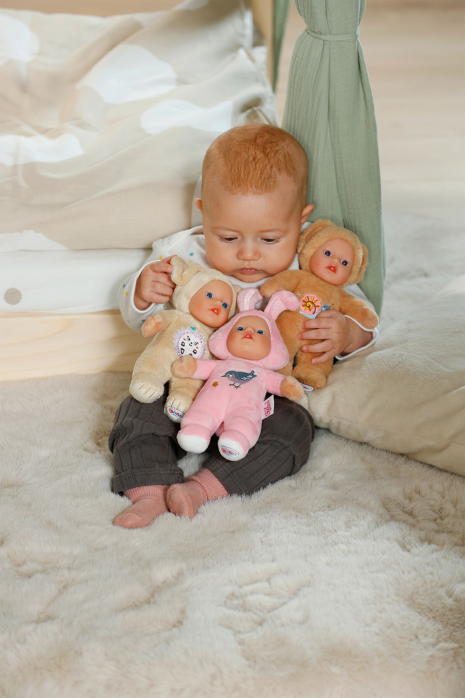 BABY born voor baby’s Cutie, 3 uitvoeringen 18cm