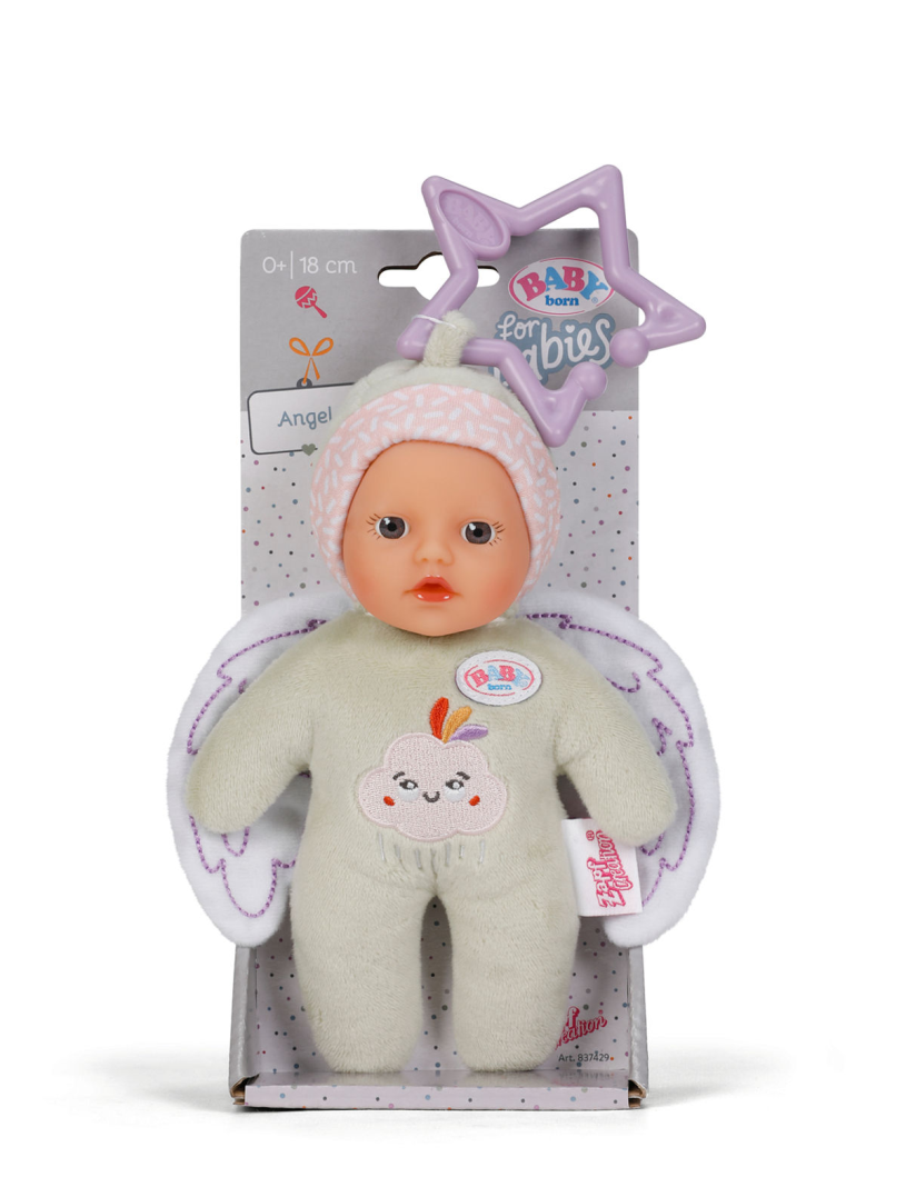 BABY born voor baby’s Engel 18cm ass.