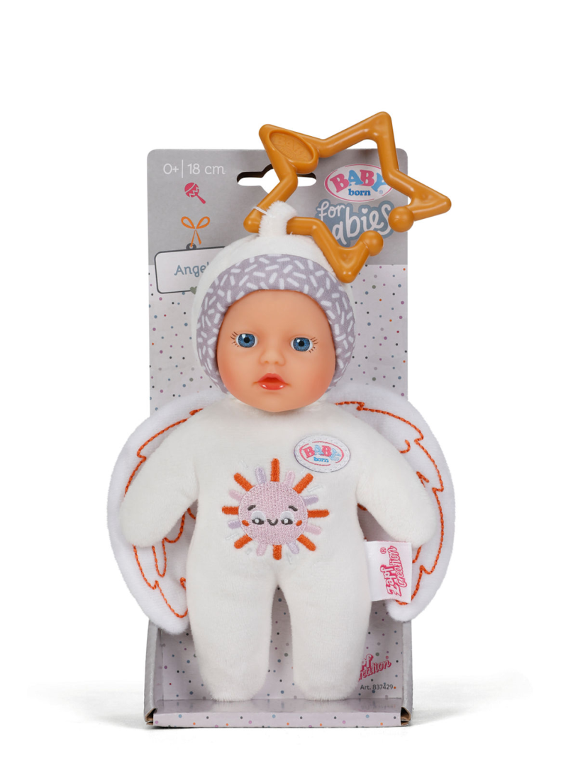 BABY born voor baby’s Engel 18cm ass.