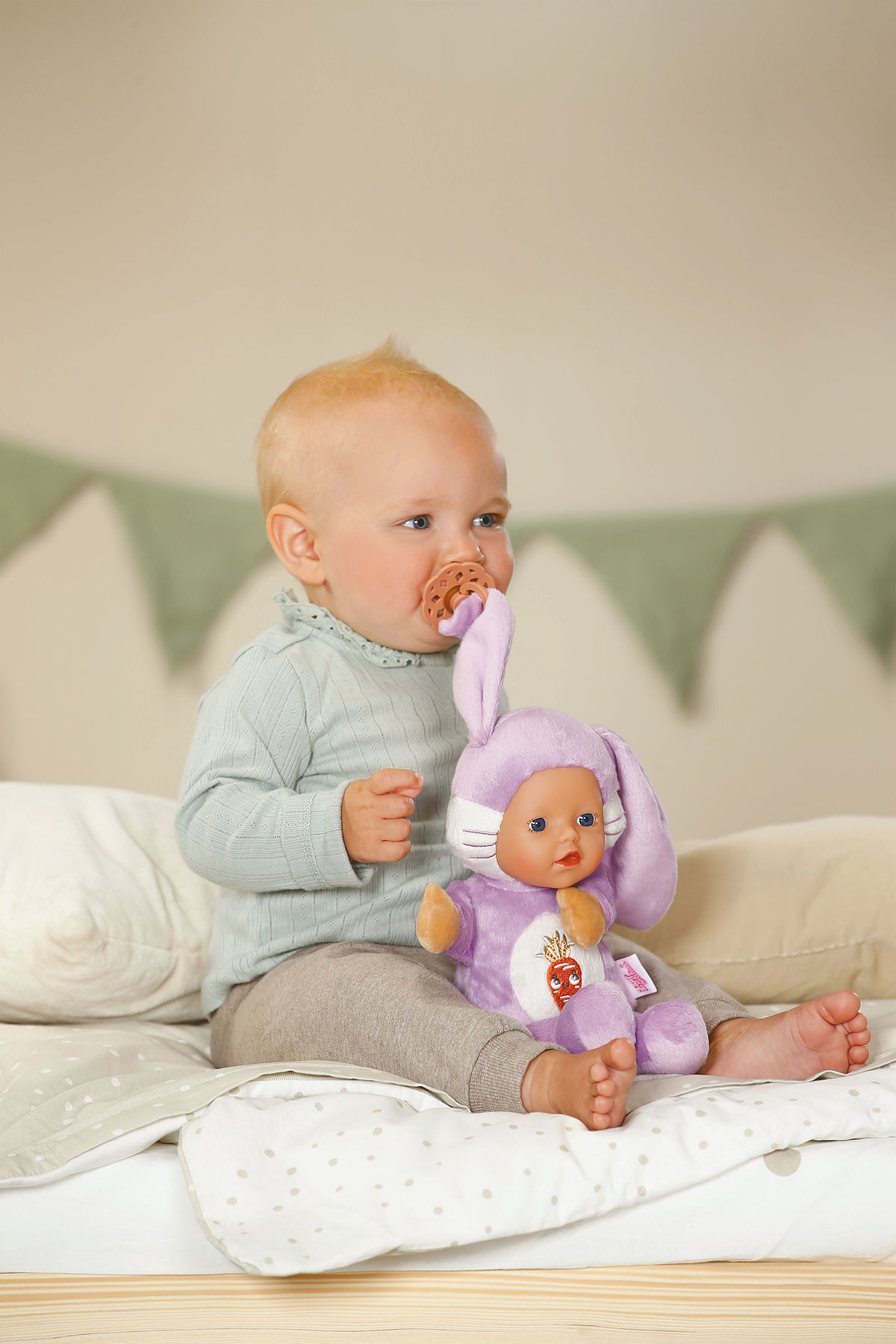 BABY born voor baby’s Grappig konijn 26cm