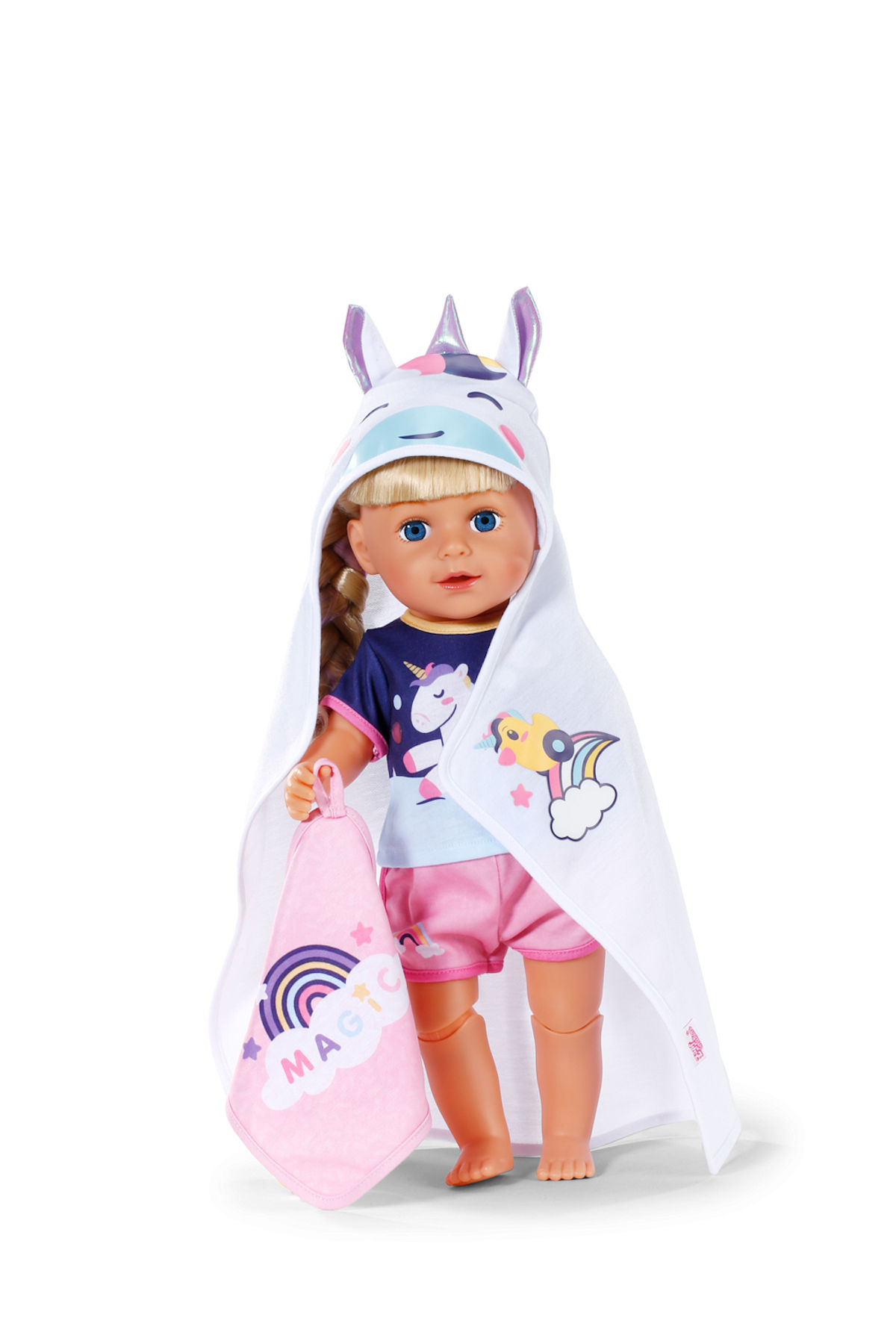 BABY born Badlaken met capuchon-set 36-43cm