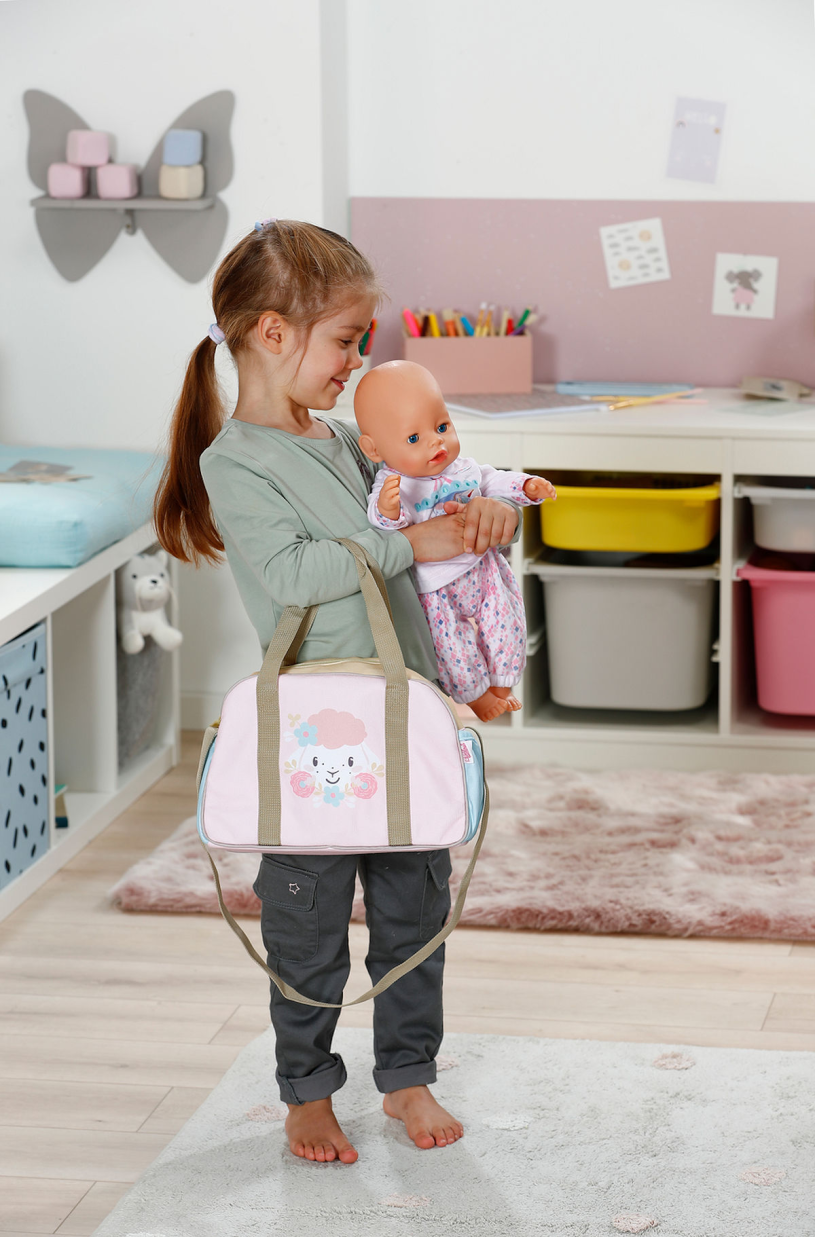 BABY born Luiertas met bloemen