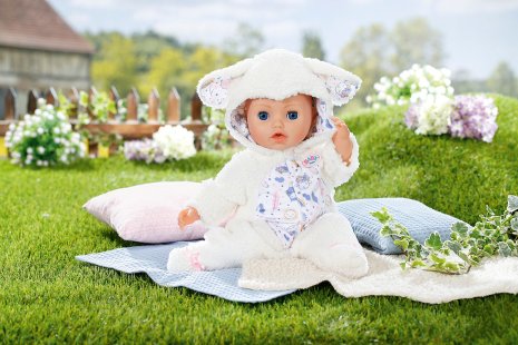 BABY born Schaap-onesie 43cm