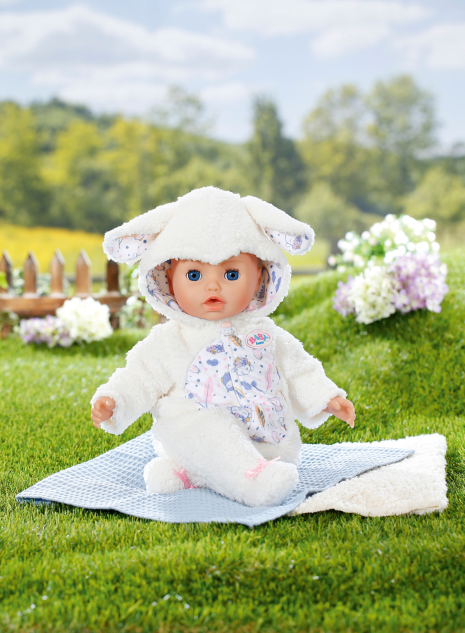 BABY born Schaap-onesie 43cm