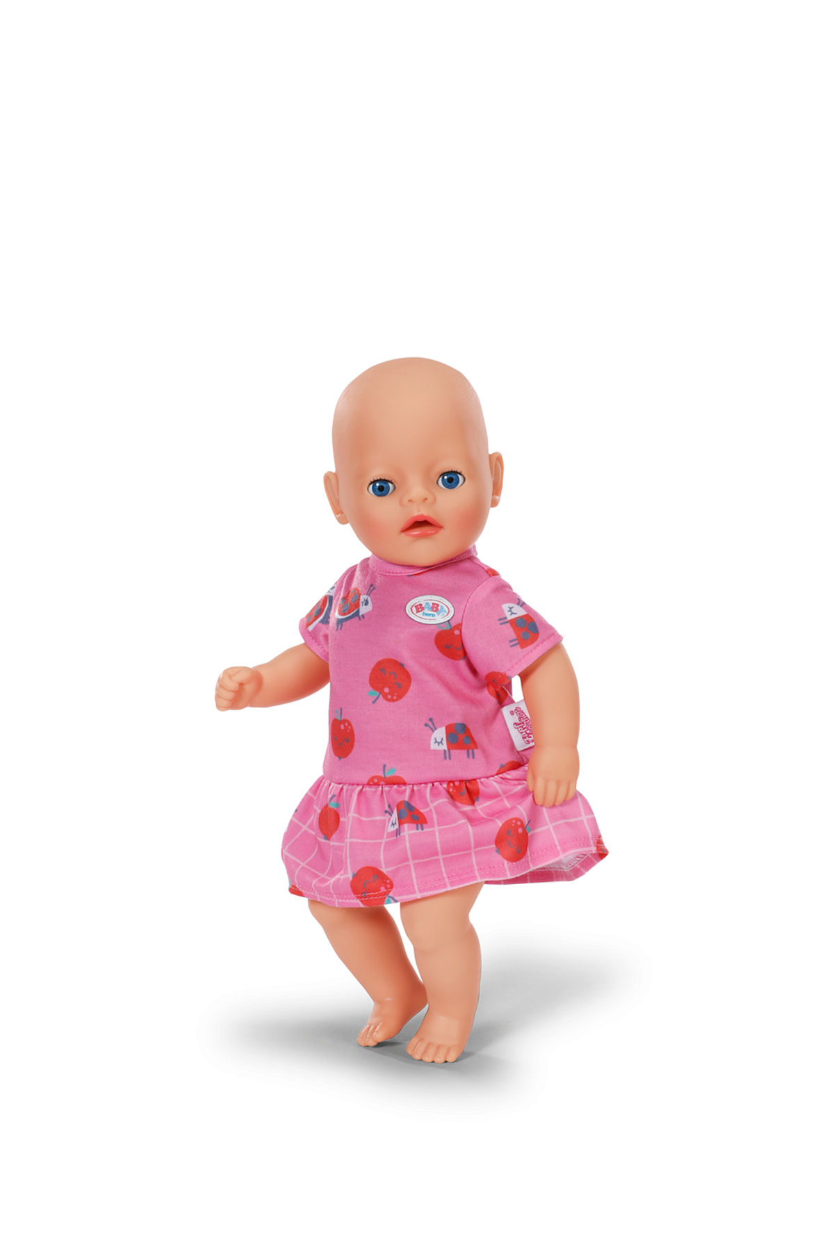 BABY born Jurk Donkerroze 36cm