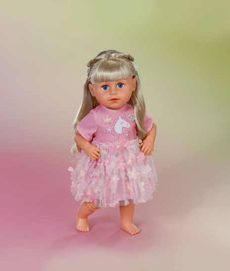 BABY born Jurk Bloesem 43cm