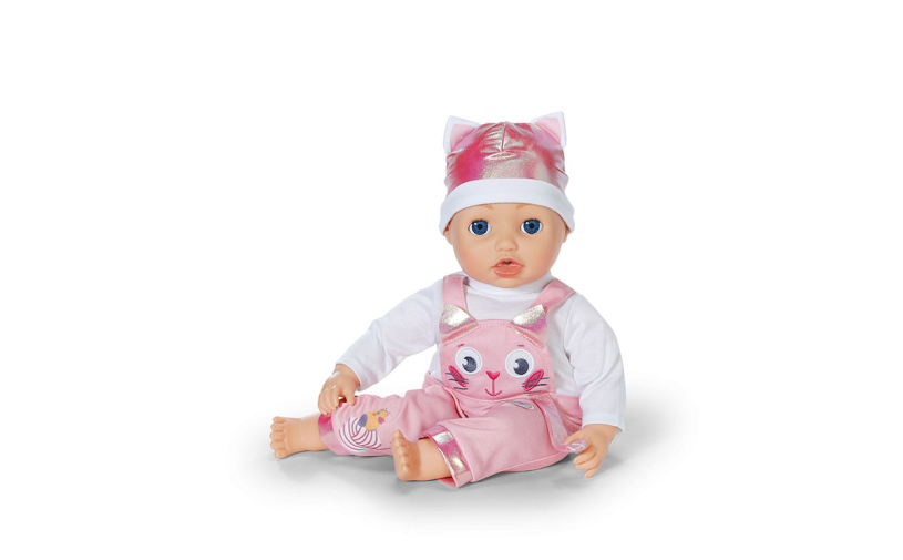 BABY born Onesie met muts 43cm