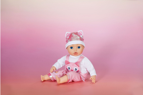 BABY born Onesie met muts 43cm
