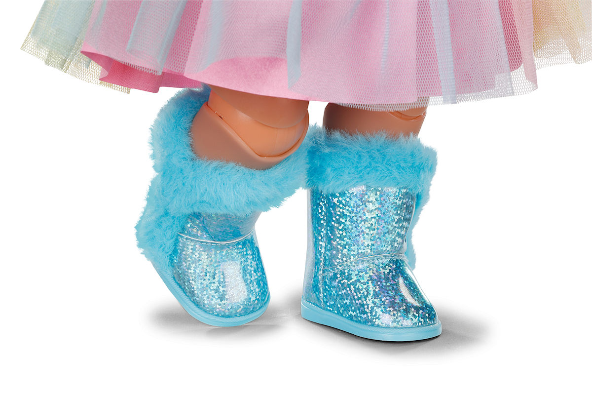 BABY born Glitterboots, 2 uitvoeringen 43cm