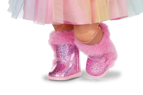 BABY born Glitterboots, 2 uitvoeringen 43cm