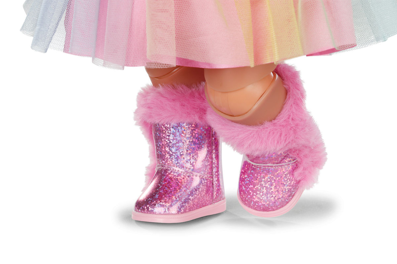 BABY born Glitterboots, 2 uitvoeringen 43cm